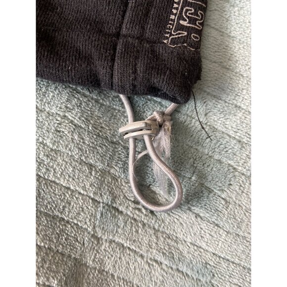 Butcher Youth Black Sweatpants Medium Rapstar Cher Drawstring Waist and Cuffs - Picture 4 of 8